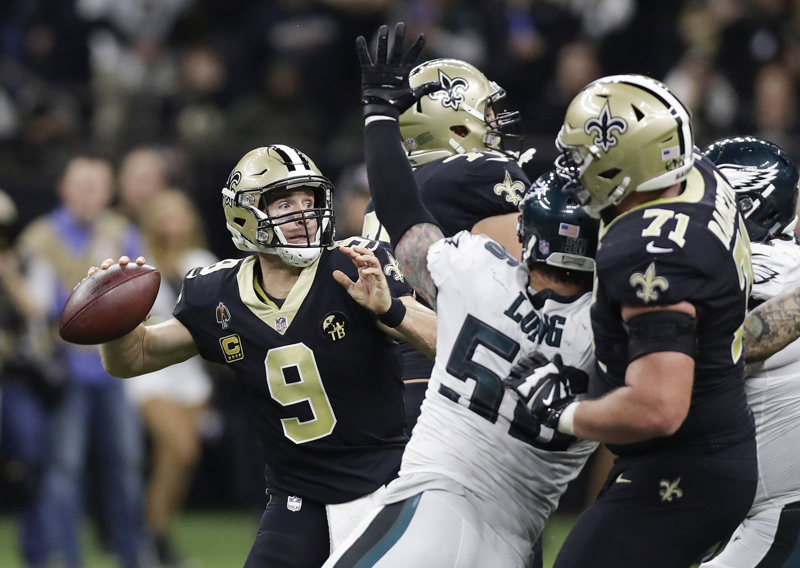 5. Drew Brees, quarterback, $221.7 million